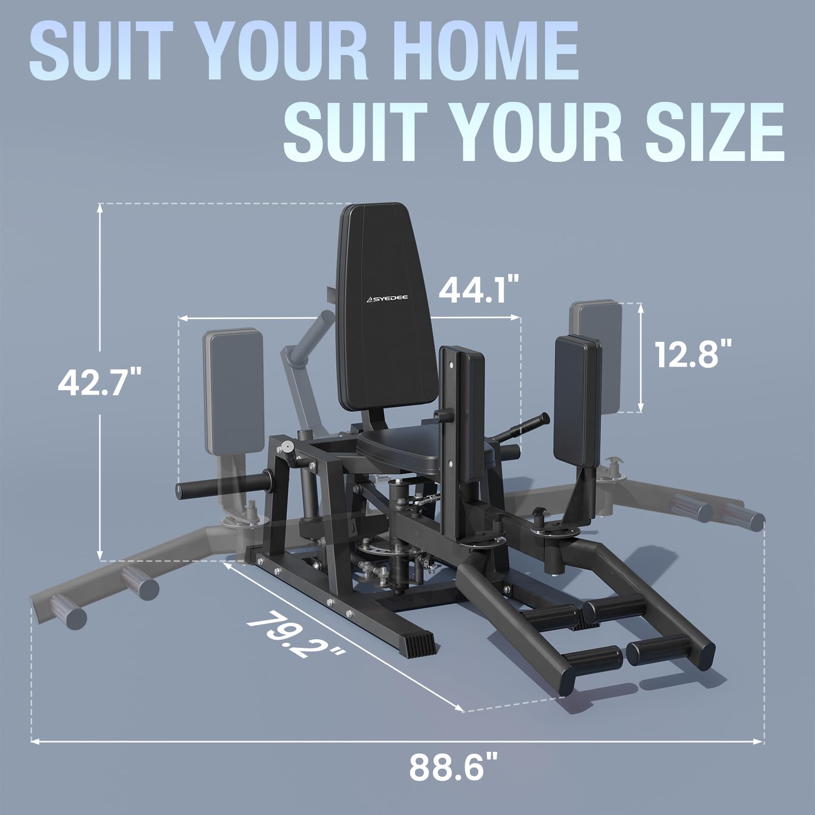 Amazon.co.jp: syedee ヒップアブダクターマシン 外転筋マシン